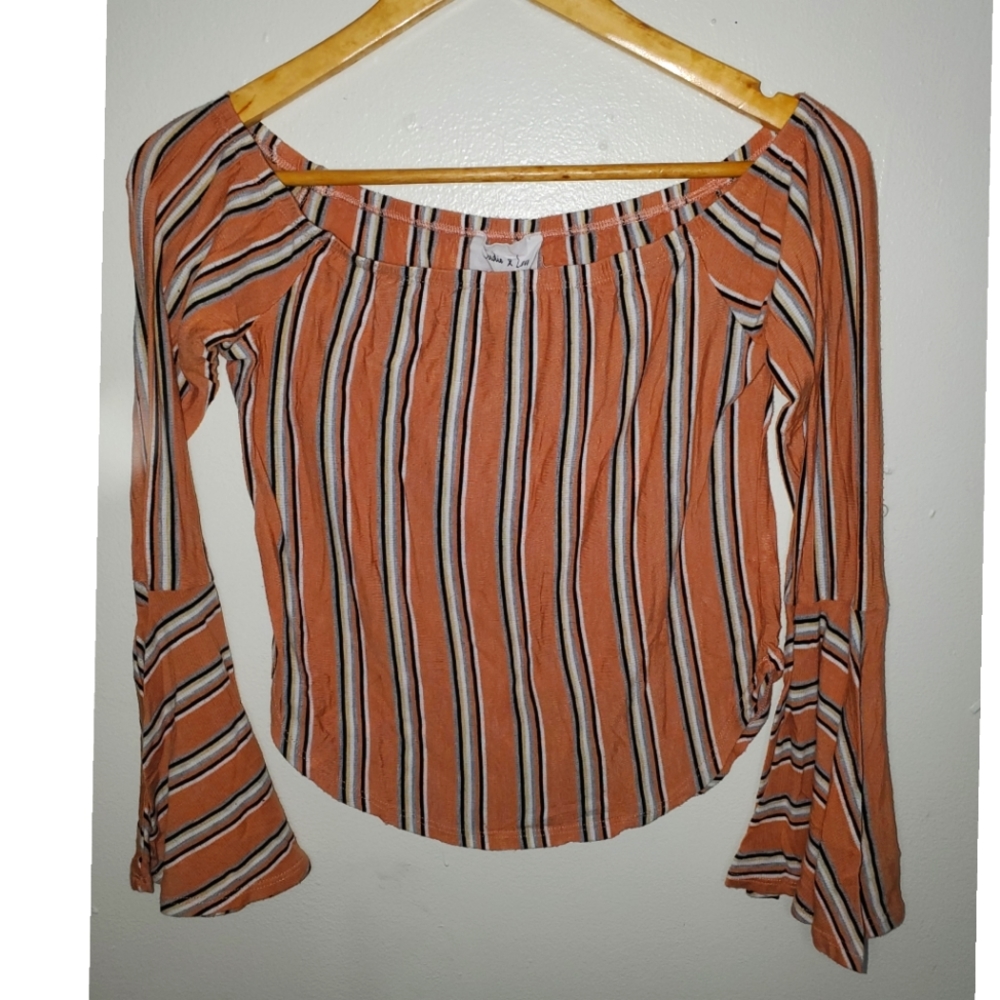 Crop Top with Bell Arms Size (L) Junior